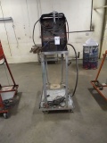 LINCOLN SQUAREWAVE TIG WELDER MD 175 W/STAND