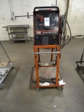 LINCOLN SQUAREWAVE TIG WELDER MD 175 W/STAND