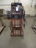 LINCOLN SQUAREWAVE TIG WELDER MD 175 W/STAND