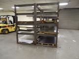 STEEL STORAGE RACK NO CONTENTS