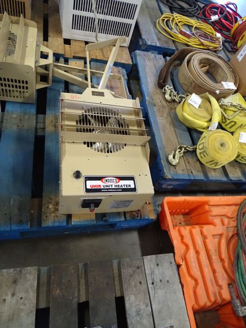INDEECO UHIR UNIT HEATERS MOD. 240-U1050C-DT (X2) | Proxibid