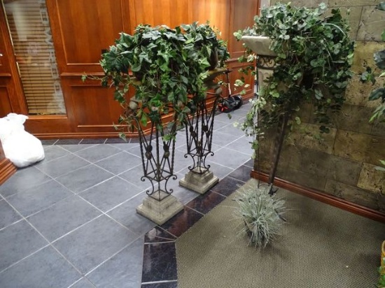 PLANTS W/HOLDERS (X3)