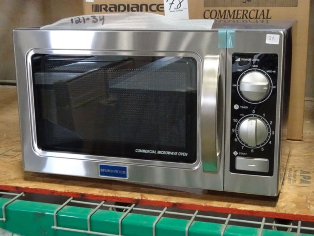 radiance commercial microwave oven