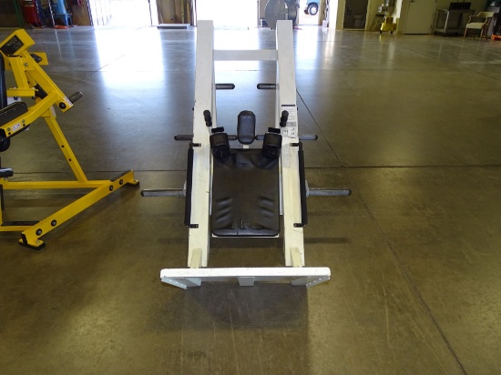 CYBEX PLATE LOADED HACK SQUAT