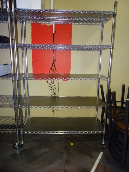 METRO SHELF W/CASTERS NO CONTENTS