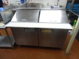 ATOSA 2-DOOR SANDWICH PREP TABLE OUT FITTED
