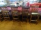 PUB HIGH STOOLS (X4)