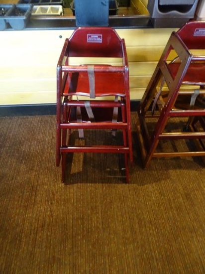HIGH CHAIRS (X2)