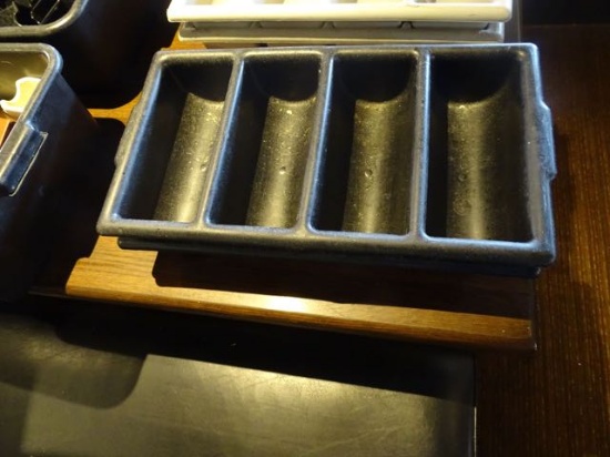 SILVERWARE W/HOLDERS (X2)