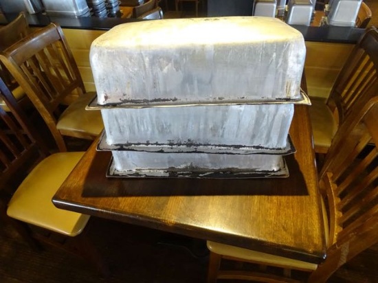 STEAM TABLE PANS (X3)
