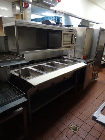 4 BAY STEAM TABLE