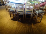 PUB HIGH STOOLS (X4)