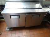 TRUE 2 DR SANDWICH PREP TABLE