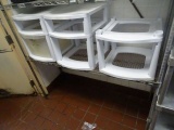 PLASTIC HOLDERS W/1 DRAWER