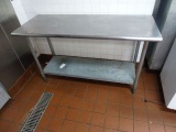 S/S TABLE 60” X 24”