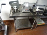 S/S TABLE 36” X 30”