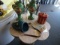 2-VASES, 1-JAR & 1-PLANTER (X4)  RETAIL $90
