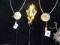 SCONCE GOLD LEAF MIRRORED  RETAIL $199