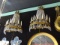 ANTIQUE SCONCES 15/LIGHT (X2)  CAN GROUP TO MAKE CHANDELIER  RETAIL$860