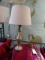 METAL TABLE LAMP  RETAIL $250