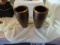 HAMMERED VASES (X2)  RETAIL $87