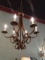 CHANDELIER METAL 6/LIGHT  RETAIL $800