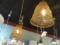 PENDANT LIGHTS METAL MESH (X2)  RETAIL $195