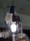 PENDANT METAL W/SMOKEY GLASS GLOBE  RETAIL $162