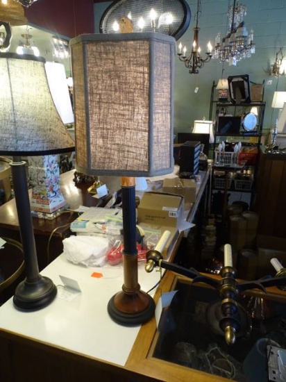 LILLIAN STRICKLER ORIGINAL LAMP  RETAIL $175