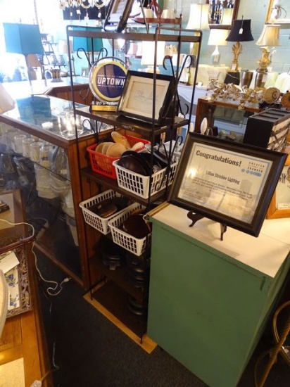 METAL 6 SHELF UNIT  RETAIL $60