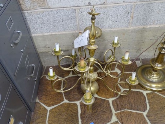 BRASS CHANDELIER