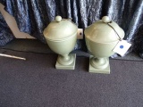 ASIAN GREEN CRACKLED (X2)  RETAIL $840