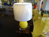 YELLOW PINEAPPLE LAMP  RETAIL $370