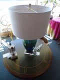 JOHN RICHARD GLASS LAMP  RETAIL $875