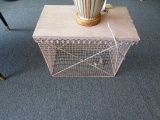 METAL MESH TABLES (X2)  RETAIL $175