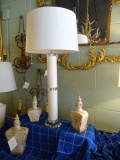 WHITE JADE BUFFETT LAMP RETAIL $458