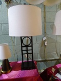 METAL DESK LAMP W/CHARGER  RETAIL $232