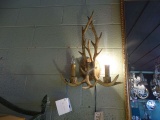SCONCE ANTLER 2/LIGHT  RETAIL $225