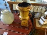 PORCELAIN VASE W/RAMS  RETAIL $299