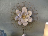 METAL WALL FLOWER  RETAIL $192