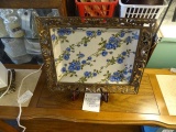 PORCELAIN BRASS TRAY  RETAIL $345