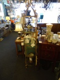 METAL CURIO CABINET  RETAIL $60