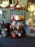 4 TIER SHELF UNIT, NO SHADES RETAIL $200