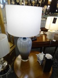 JOHN RICHARD GLAZED CERAMIC BLUE  RETAIL $872