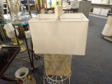 MOTHER OF PEARL LAMP  RETAIL $470