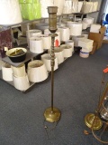 BRASS FLOOR LAMP  RETAIL $100