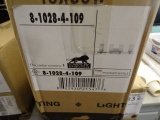 SCONCES BATHROOM NICKEL 4/LIGHT  RETAIL $185