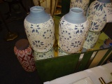 POTTERY POTS (X2)  RETAIL $57