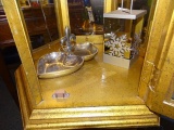CANDY DISH & SNOW FLAKE LANTERN (X2)  RETAIL $35