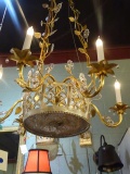CHANDELIER ITALY HAND CRAFTED 6/LIGHT  RETAIL $2775